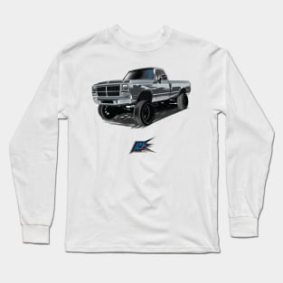 dodge first gen truck gray Long Sleeve T-Shirt